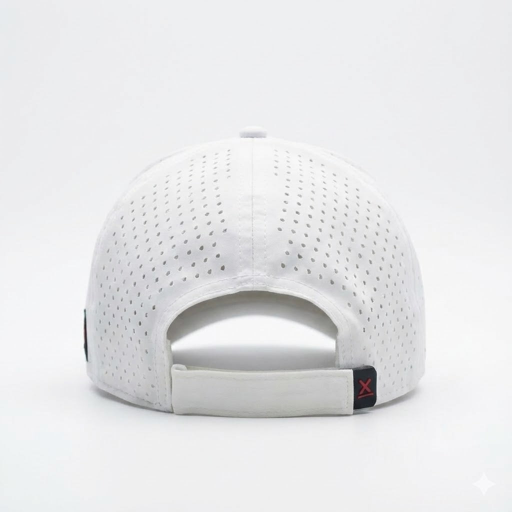 Redline Performance Hat | White